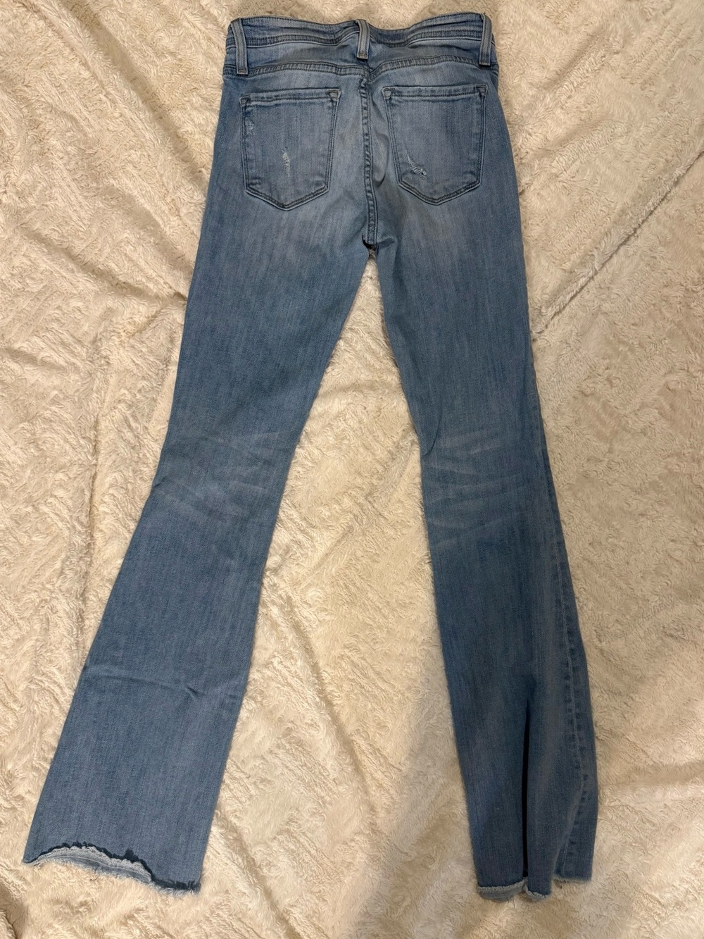 Flying Monkey Light Blue Flare Jeans - Picture 3 of 5